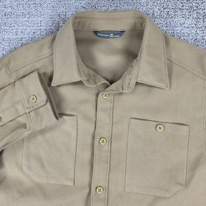 Sitka Gear Riser Work Shirt Mens Medium‎ Brown Long Sleeve Button Down Utility